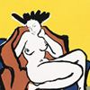 ..Odalisque 8<br>Limited Edition of 75 on Arches Paper<br>22 x 15 inches