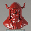 ..Red Victor II<br>Bronze<br>18 ½ x 10 ¼  x 9 inches (Steel Base 44" tall)